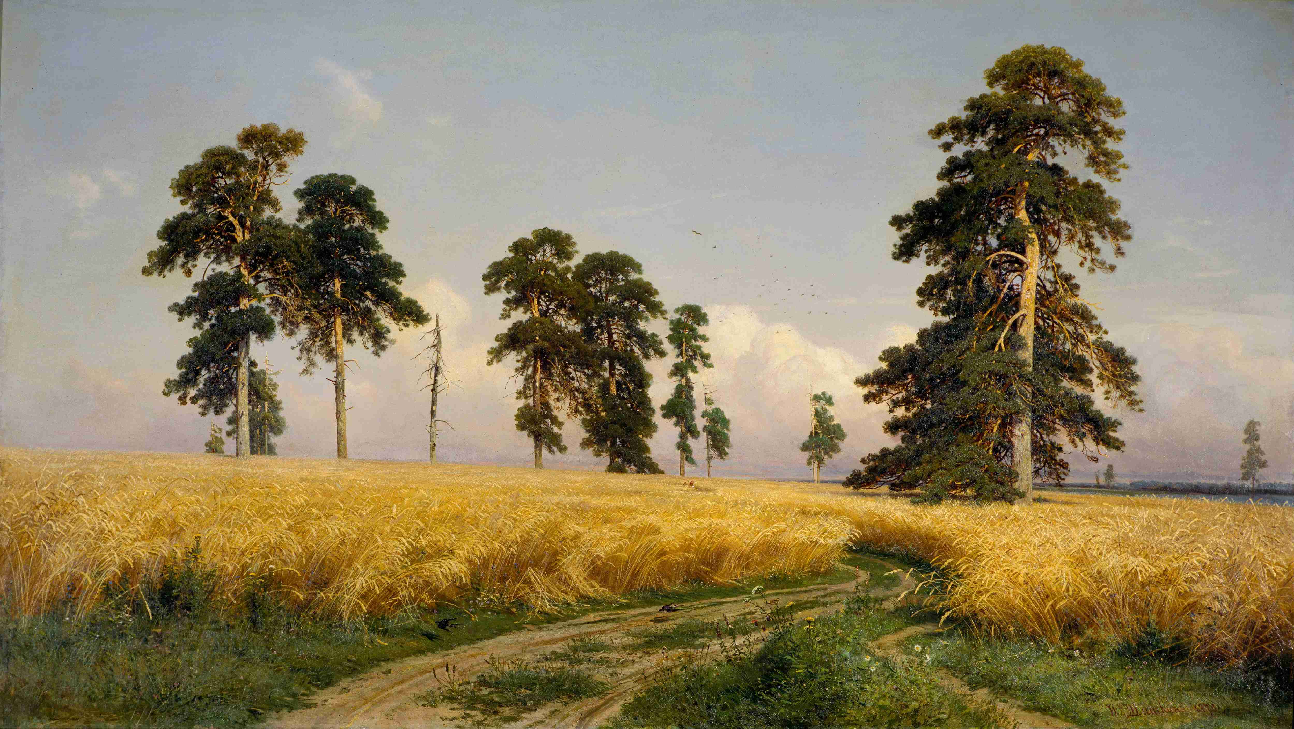 И.И. Шишкин «Рожь» 1878г.
