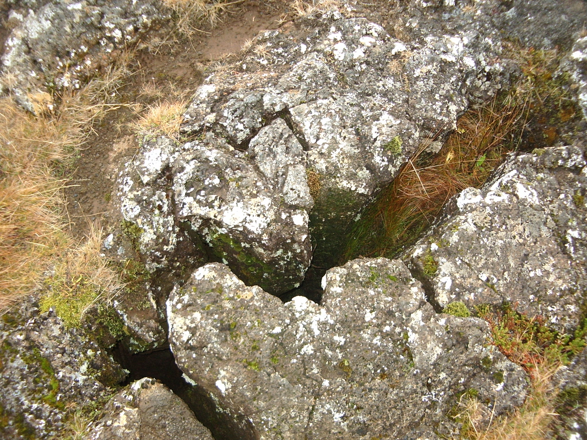 Cracks Crevice in the rock.