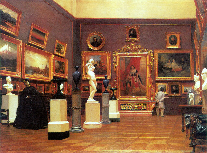 Картинная галерея В.А. Кокорева. 1864. А. Гребнев