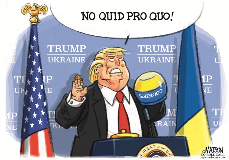 no quid pro quo - не за услугу - Трамп