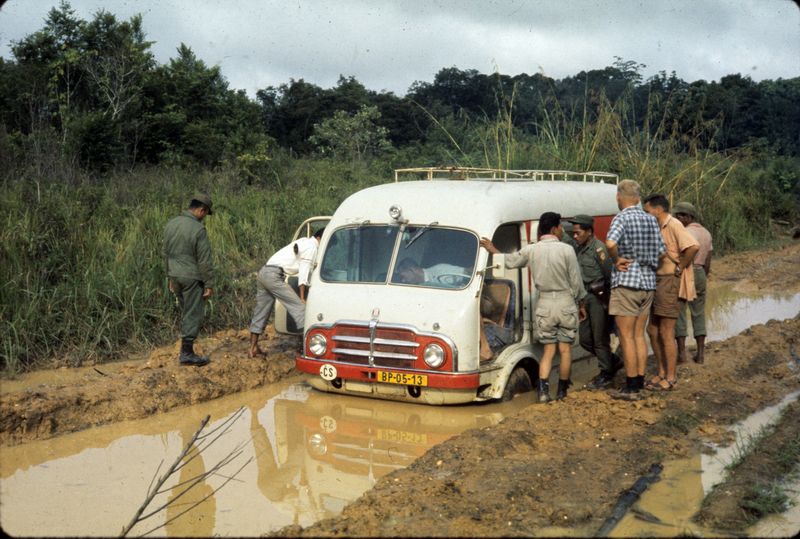 Автомобиль Т805, один из двух автомобилей , на которых Мирослав Зикмунд и Иржи Ганзелка совершили путешествие в Азию в 1959-64 годах.