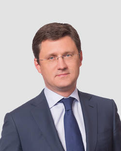 Александр Новак,
 министр энергетики РФ