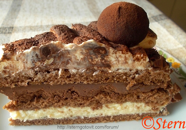 Торт шоколадно-кофейный «Завтра будет лучше, чем вчера»