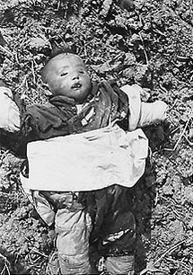 Child killed in Nanking massacre