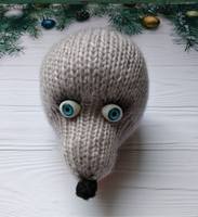 Рождественская мышь и пудинг от Marlene Lang (спицы) 1.12.19 28846444_s