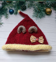Рождественская мышь и пудинг от Marlene Lang (спицы) 1.12.19 28847894_s