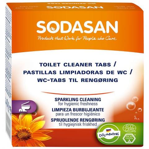 SODASAN Органические Таблетки для чистки туалета 15шт=375гр