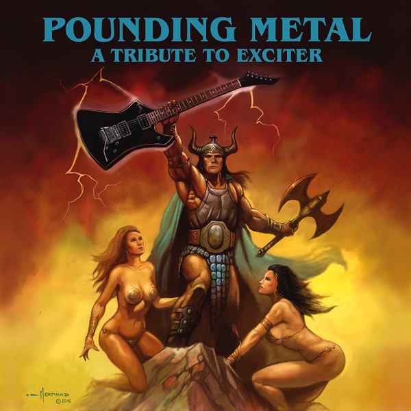 VV.AA. 2017 - Pounding Metal - A Tribute To Exciter