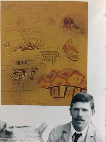 450px-Theodore Fyfe with his sketches, Knossos, p. 40[1]