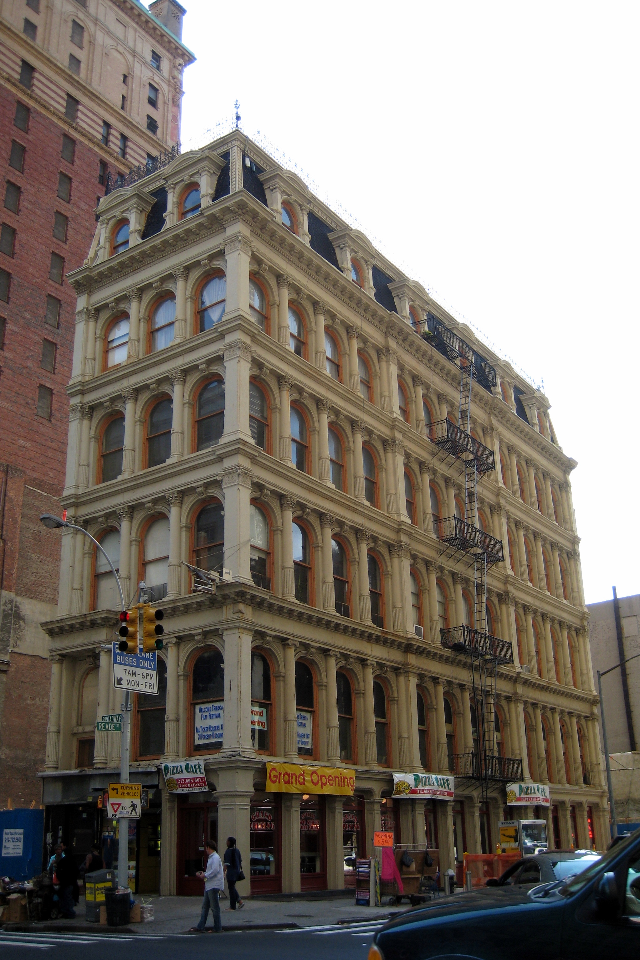 NYC - 287 Broadway 1872 cast-iron building by John B. Snook
