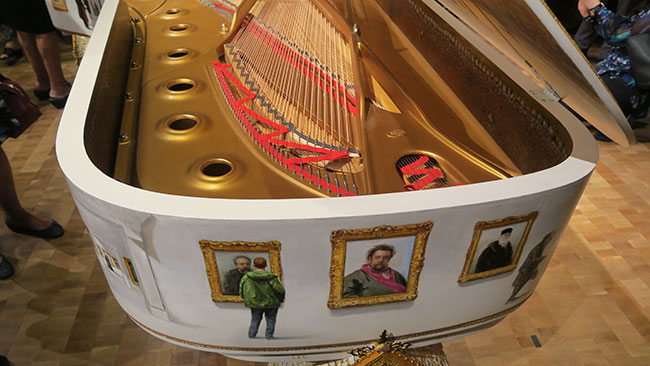 Steinway and Sons piano Pictures at an Exhibition8
