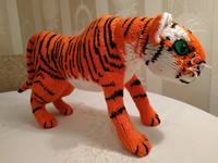 Бенгальский тигр от  Джорджина Манвелл (спицы) 10.03.20 29488135_s
