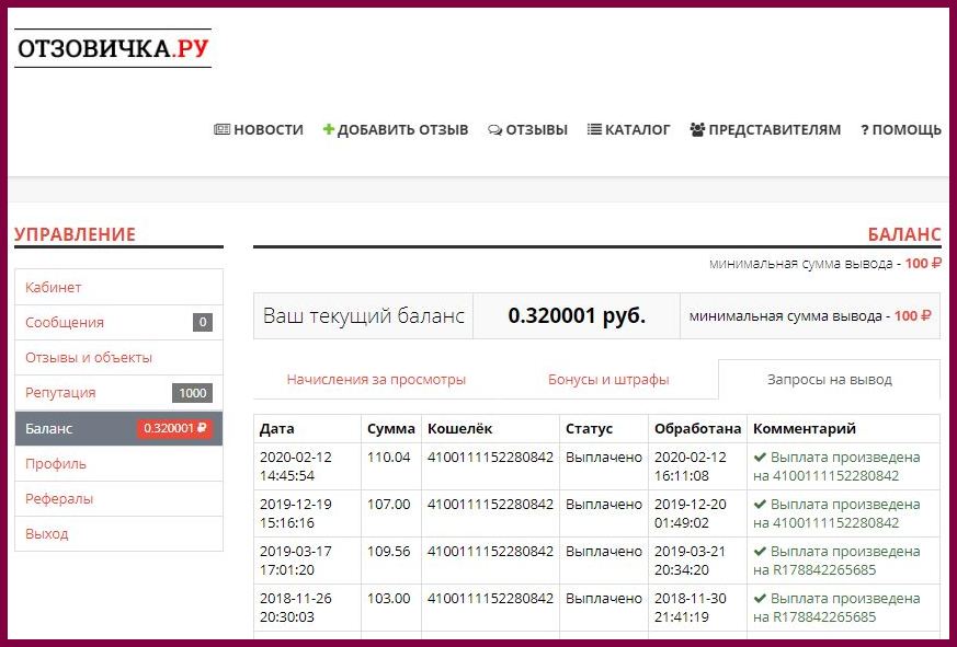 Отзовичка.ру - 100% настоящие отзывы о товарах и услугах