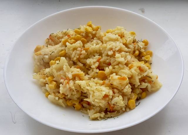 Кус-кус или рис с кукурузой "Золото инков"
