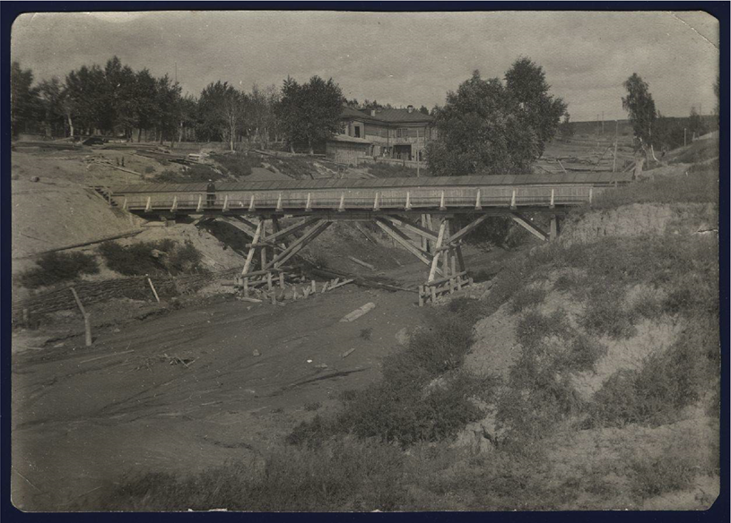 1928 Мост через р. 1-я Ельцовка. или...вопрос