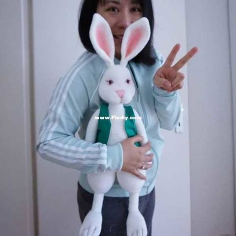 Большой Белый Кролик от  Suwanna Love 14.03.20 29681864_m