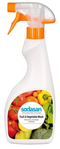 SODАSAN Органическое средство для мытья овощей и фруктов, 500 мл