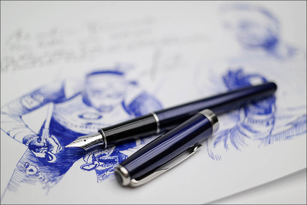 Parker Sonnet Ocean Blue. Lenskiy.org