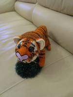 Бенгальский тигр от  Джорджина Манвелл (спицы) 10.03.20 29990256_s