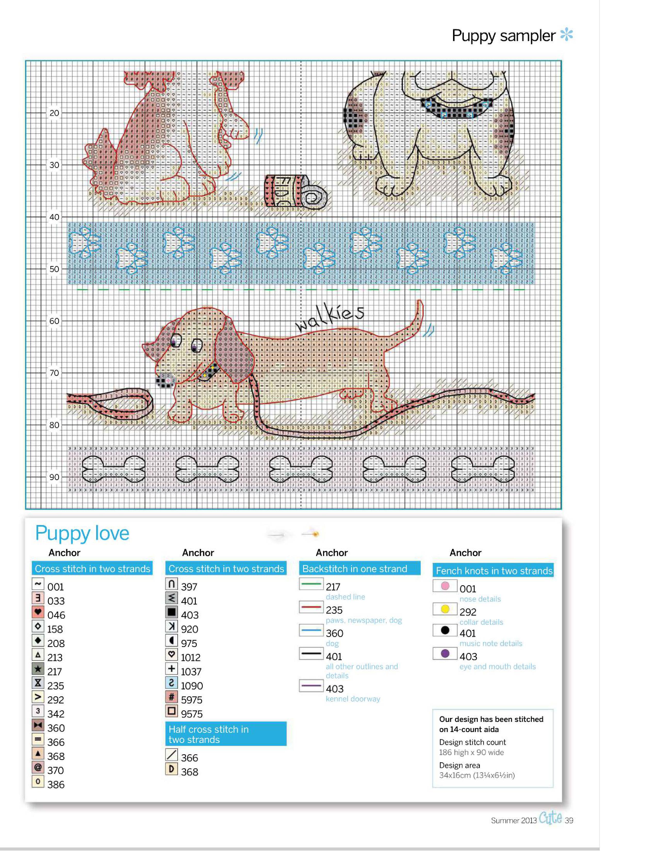 Cute Cross Stitch Magazine - Summer 2013 39