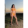 Sophia Smith Orange Bikini and Sunset