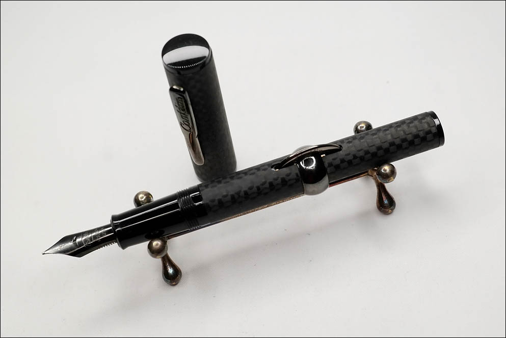 Conklin 'Mark Twain' Crescent Stelth Deluxe Carbon fiber. Lenskiy.org