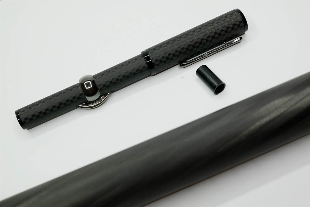 Conklin 'Mark Twain' Crescent Stelth Deluxe Carbon fiber. Lenskiy.org