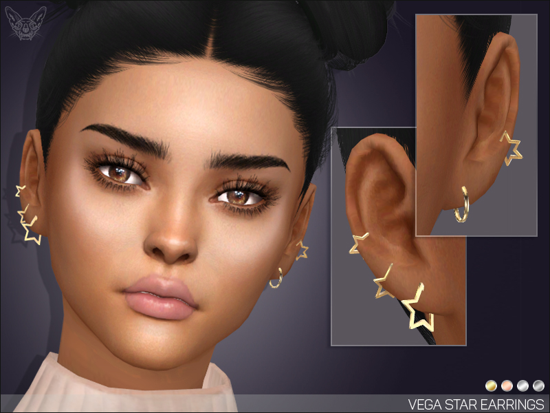Vega Star Earrings