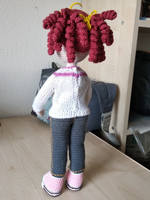 Учимся вязать основу кукол. "Ами" кукла в кроссовках от Luminita Cristina 9.03.20 - Страница 5 30368357_s