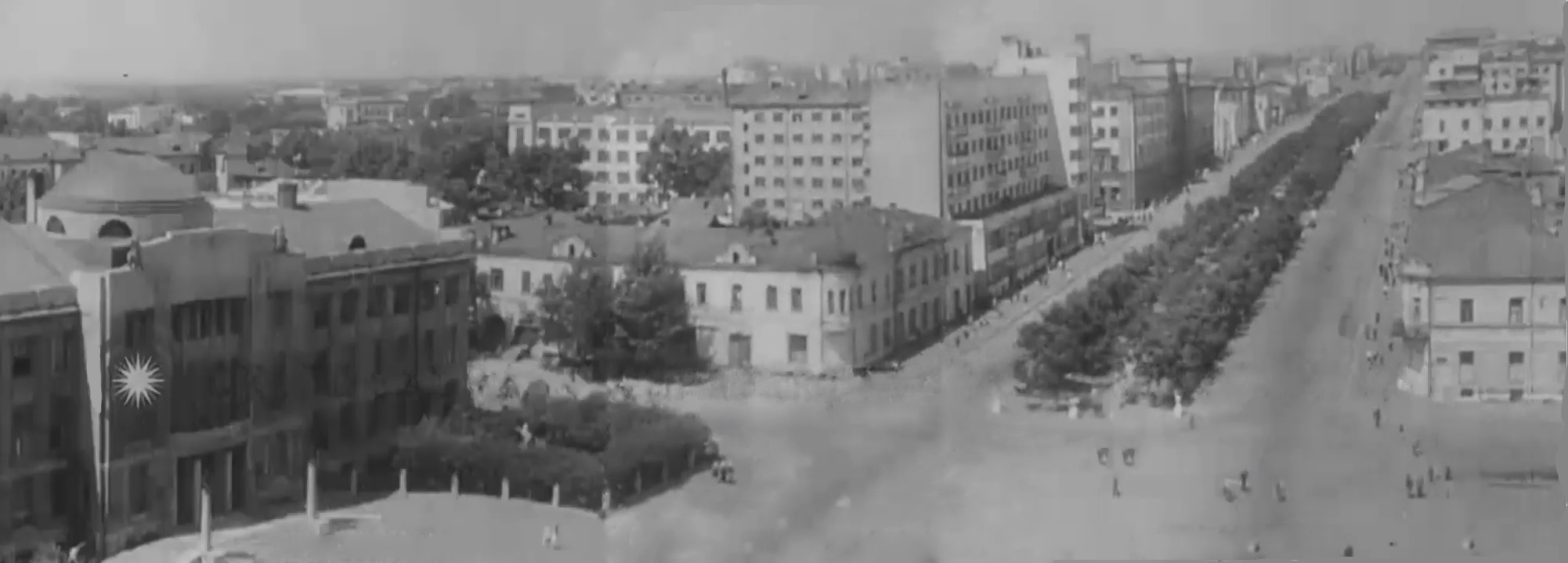 панорама красного проспекта 1944