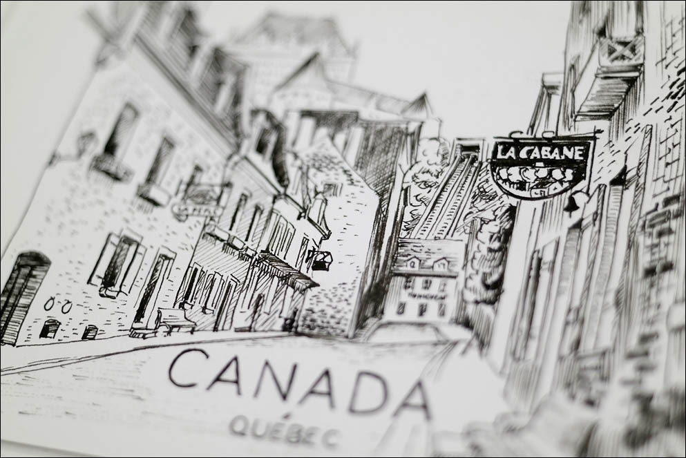 Canadian postcards (Quebec). Lenskiy.org