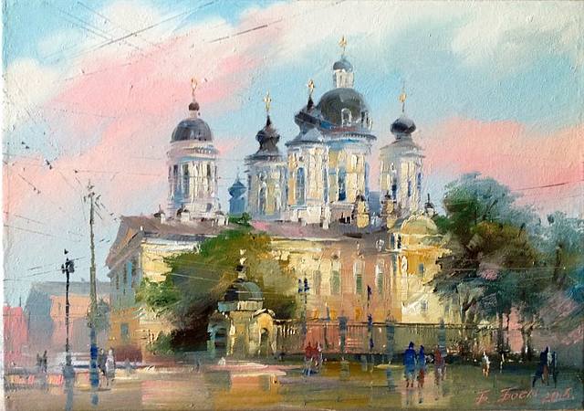 Картина Владимирский собор Санкт-Петербург Картина Владимирский собор Санкт-Петербург