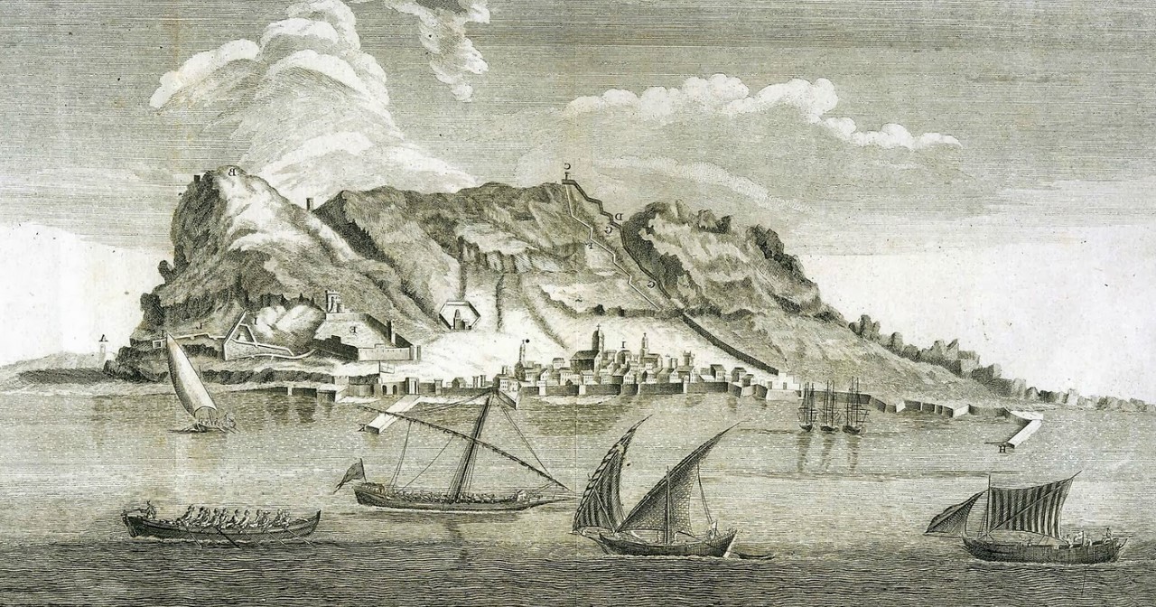 1750 - Gibraltar - West (Cavallero Renau (Копировать)