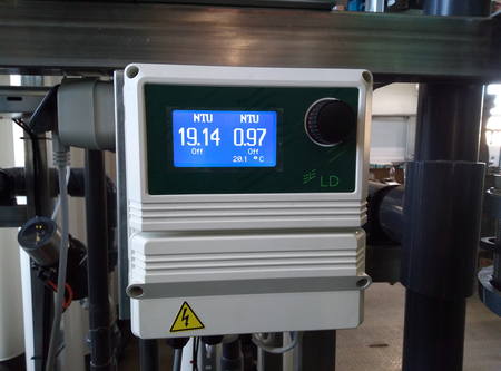 Управление установкой ультрафильтрации воды KUFS 250