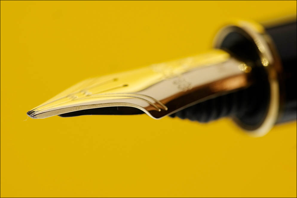 Platinum 3776 Balance with Music nib ground to Crisp Italic
