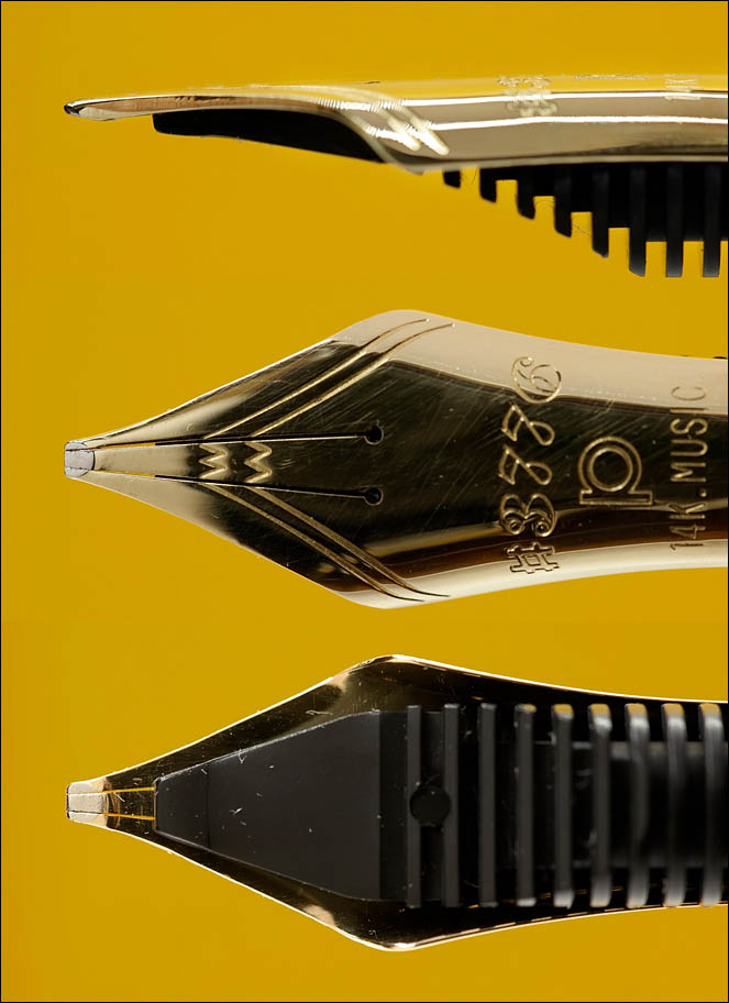 Platinum 3776 Balance with Music nib ground to Crisp Italic