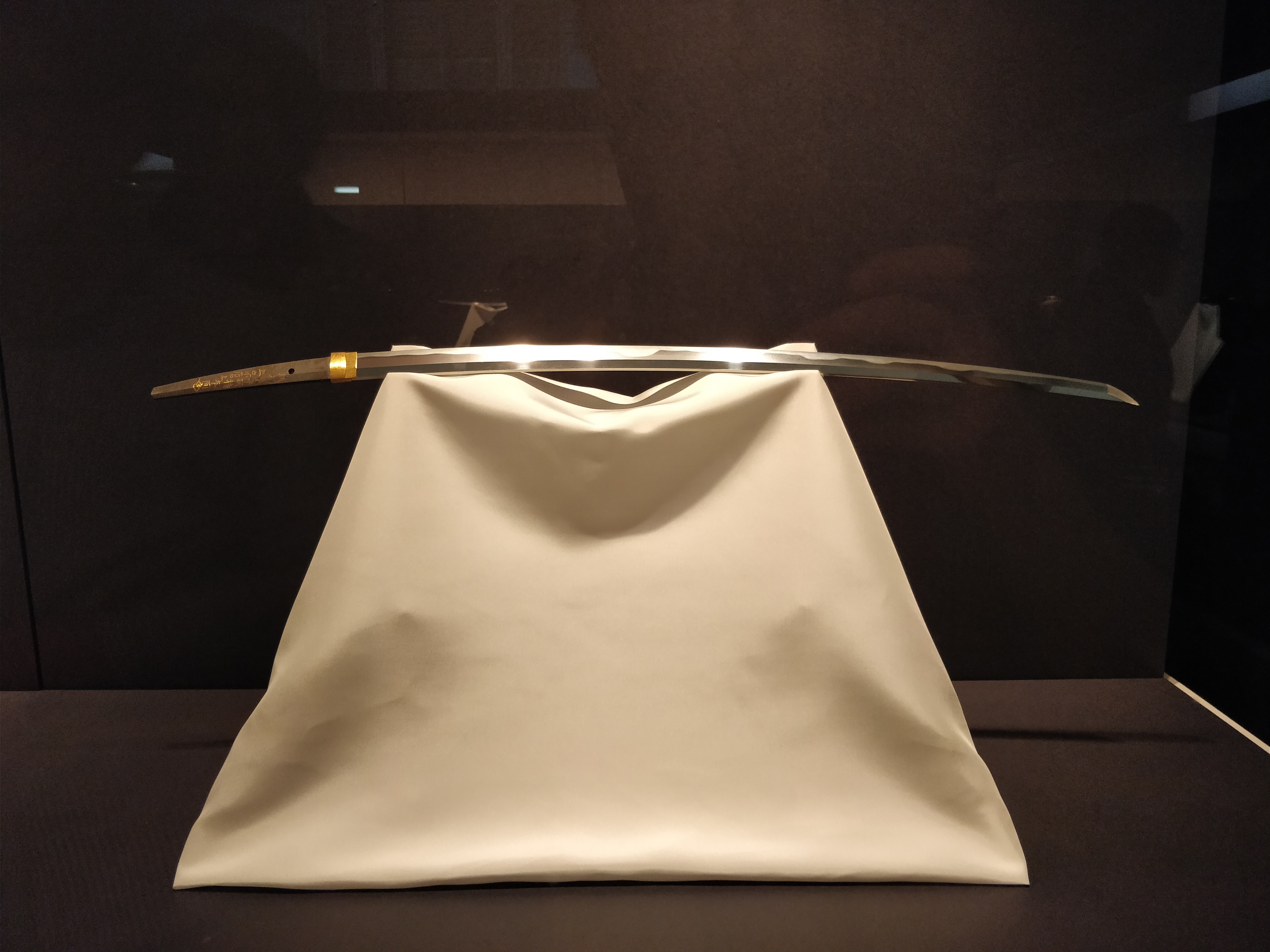 Tokyo National Museum - 刀 金象嵌銘城和泉守所持 正宗磨上本阿 (津軽正宗)