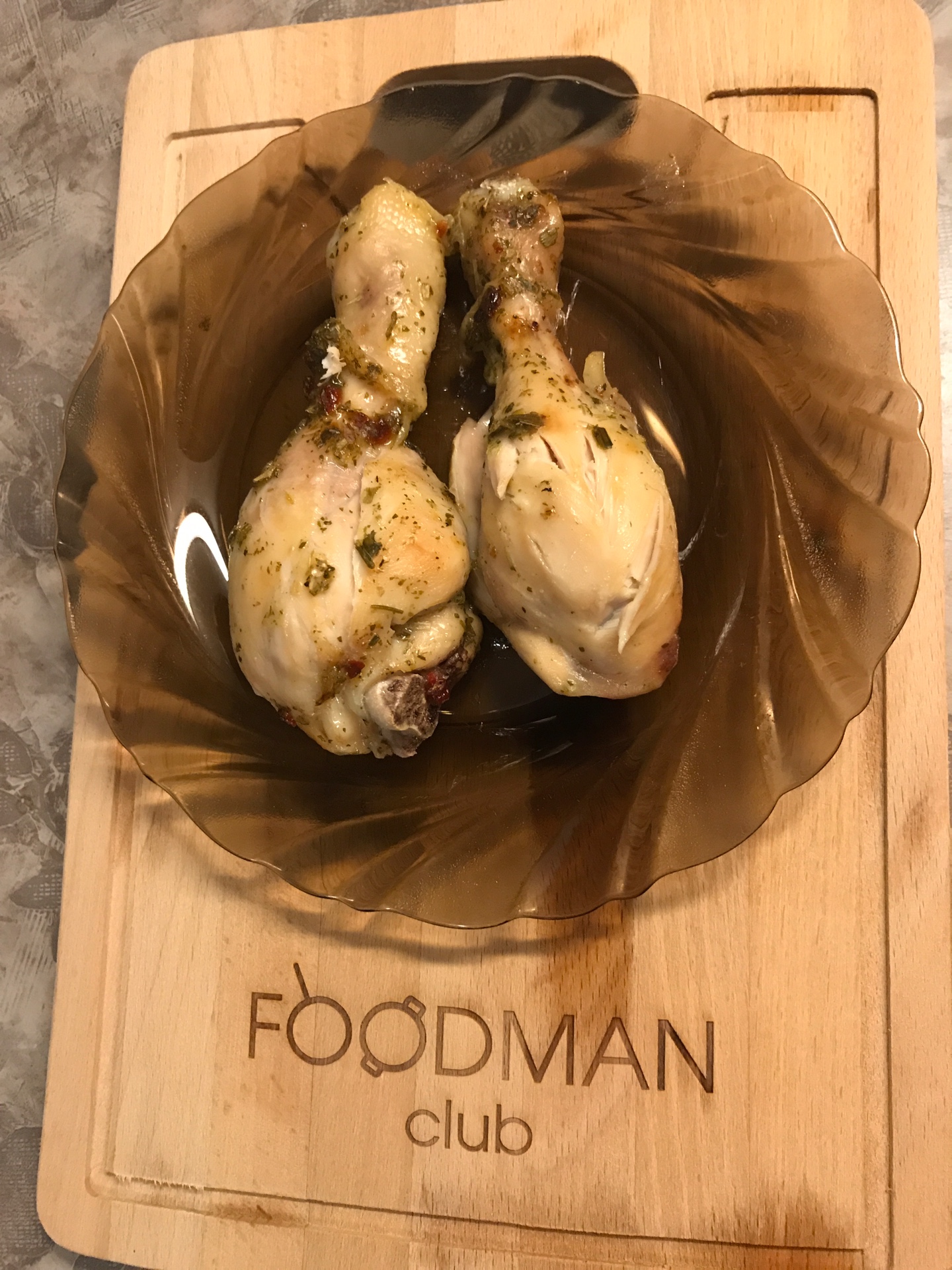 Нежные куриные ножки в пакете