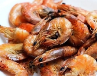 Креветки горячего копчения