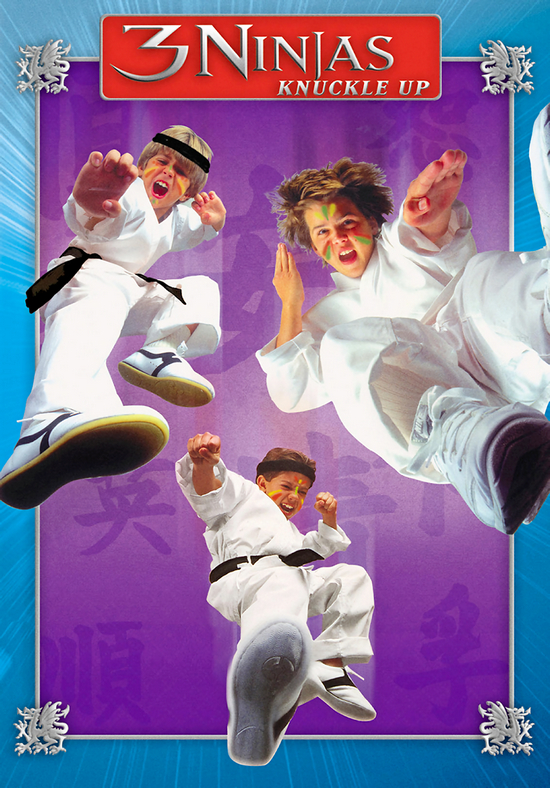 3 Ниндзя: Костяшки Вверх / 3 Ninjas Knuckle Up (1995) США DVD-Rip.