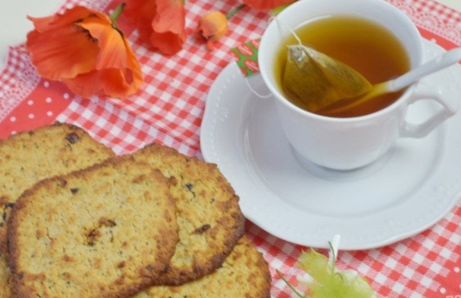 Овсяное печенье с медом на кефире