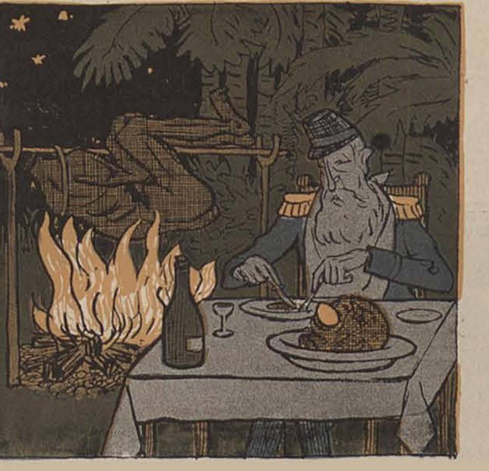 Европейский колониализм. Бельгия. Карикатура из чешского журнала 1904 года