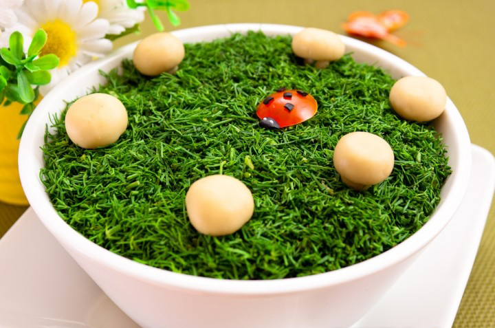 Салат «Грибная поляна»