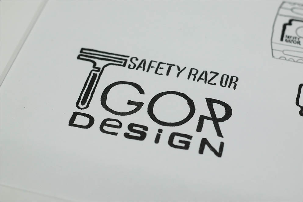Igor design. Safety razor. Lenskiy.org