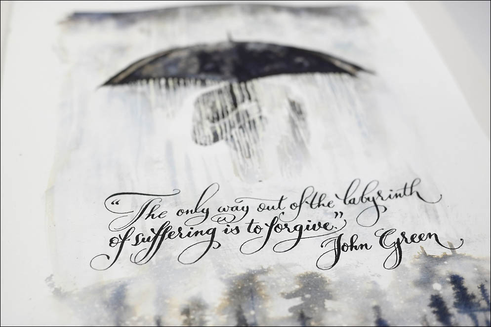 Rain man and John Green quote about labyrinth. Lenskiy.org