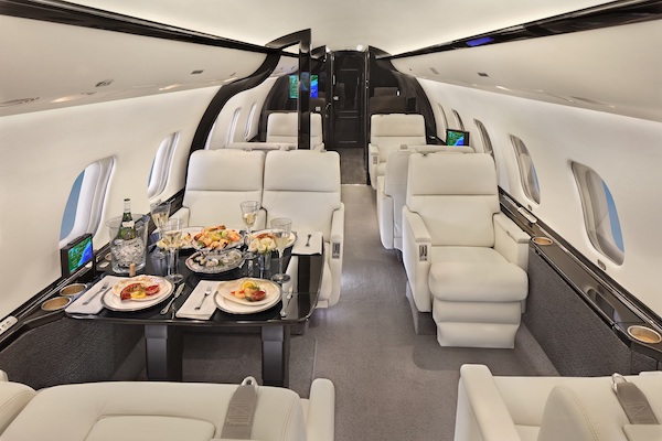 Bombardier Global Express interior