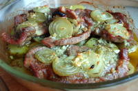 Жаркое из свинины с картофелем в духовке