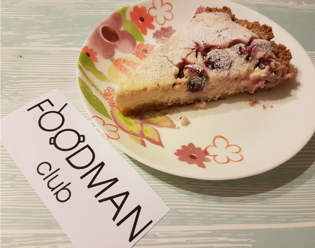 Творожно-ягодный тарт