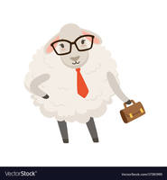 Овца в очках