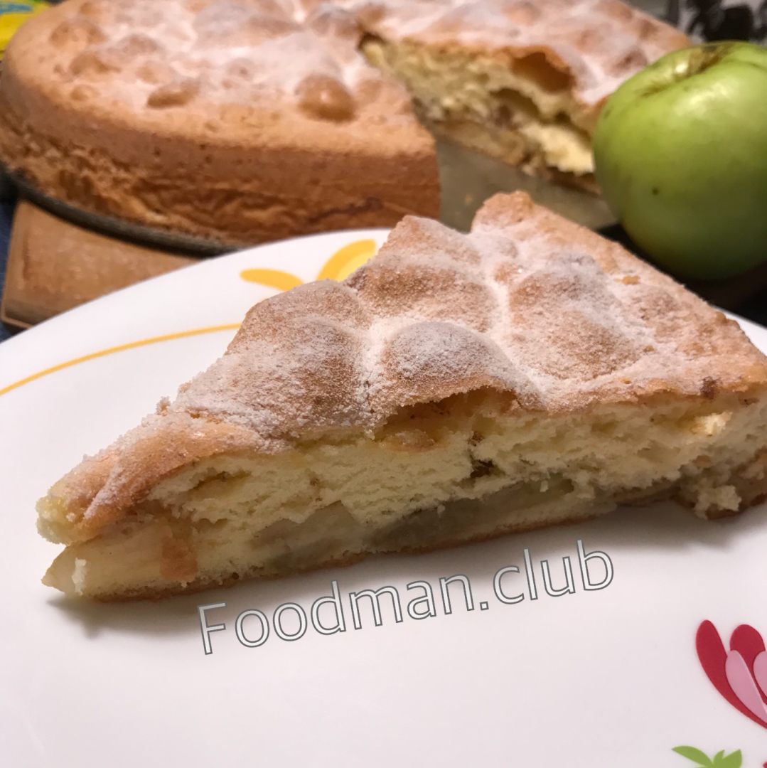 Рецепт шарлотки в микроволновке с яблоками простой и вкусный